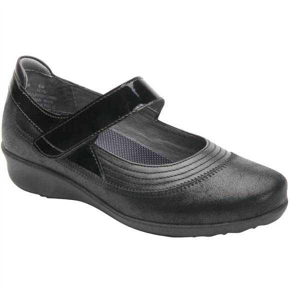 NEW DREW women's genoa maryjane shoes - narrow width in dusty black - Picture 1 of 6